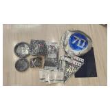 Black 70 Birthday Party Supplies - plates,