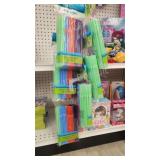 6 packs of 125 assorted straws