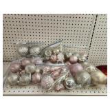 Large variety new plastic Christmas ornaments