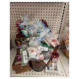 New assorted Christmas decorations and ornaments