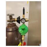 Helium balloon regulator, tank not included