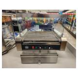 Carnival King 11 hot dog roller grill