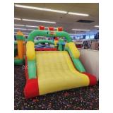 Whubefy inflatable bouncy obstacle course, comes