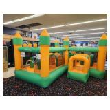 Inflatable bouncy castle, comes with air blower