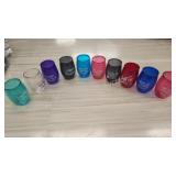 10 Plastic Wine Glasses