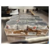 12 Patterson 8 oz cans beef hot dog chili,