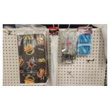 Barbecue accessories - food umbrellas, tablecloth