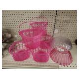 New miscellaneous plastic decorative baskets,
