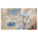 Boy Baby Shower - We Can Barely Wait - plates,