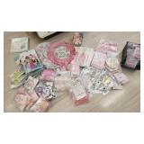 GIRL Baby Shower Party Supplies - balloons photo