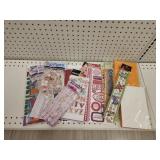 New miscellaneous scrapbooking craft supplies