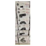 Black number balloons