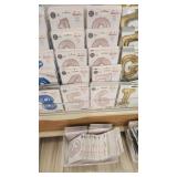 Satin pink number balloons