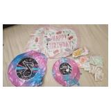 Eras Birthday Party Decor - sorted badges