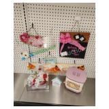 New assorted handmade crafts and decorations