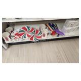 Christmas plates , mugs, utensils, rise and shine