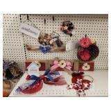 New assorted handmade crafts and decorations