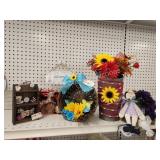 New assorted handmade crafts and decorations