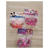 3 pairs new Disney swim masks