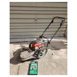 Craftsman 22-in weed trimmer, 5 HP Tecumseh,