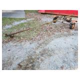 Single axle boat trailer