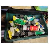 Laundry basket miscellaneous lawn care and spray