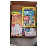 Assorted Word Search and puzzle books