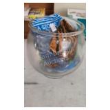Glass Fish bowl with stones