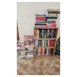 Bookshelf and miscellaneous, cookbooks and reading