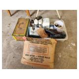 Miscellaneous trapping gear, supplies and bait