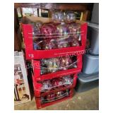 Clear and pink iridescent shatterproof 5 in