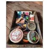 Miscellaneous shoe polish applicator brushes,