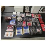 Large assortment Christmas figurines and Village