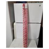 3 new rolls Christmas wrapping paper, 30 square