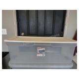 Sterilite 90 quart Clearview storage tote