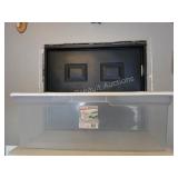 Sterilite 90 quart Clearview storage tote