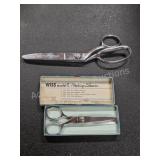 2 pairs Wiss pinking shears