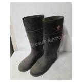 Red Ball rubber boots, size 11, made in USA