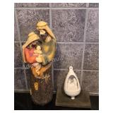 Modern decorative St Nicholas Square Resin