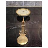 Descartes French-style polished brass pendulum