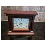 Handsome Bombay rotating mantel clock picture