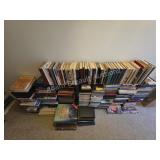 Large variety of books, various subjects, artists
