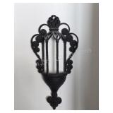 Vintage Hollywood Regency style wall planter or