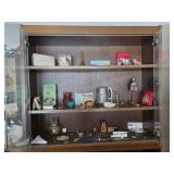 Display cabinet clean out, must take everything,