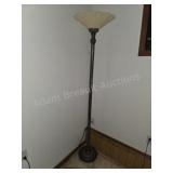 Art Nouveau Bronze Torchiere Floor LampThis is