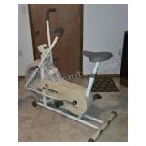 DP Air-Gometer Stationary Exercise Fan BikeThis