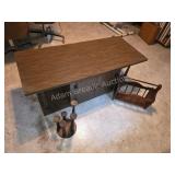 Mid Century Modern Style Wood Coffee Table with