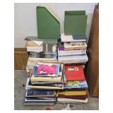 Large assortment books, various authors and