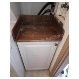 Modern single door storage cabinet with custom