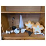 Vintage Novelty Lamp and Lighting CollectionAn